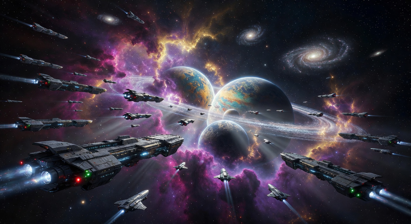 Nebula Drift Space Exploration