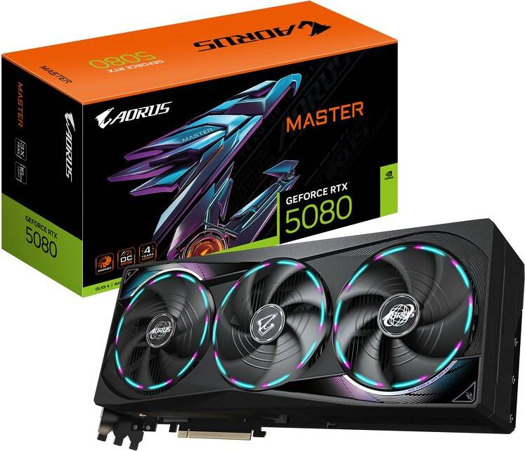 Gigabyte GeForce RTX 5080 Aorus Master 16GB GDDR7 Graphics Card