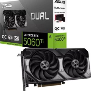 ASUS GeForce RTX 5060 Ti OC 16GB Dual OC Graphics Card