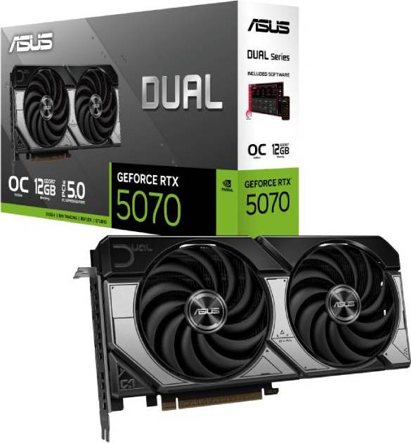 ASUS Dual GeForce RTX 5070 OC 12GB